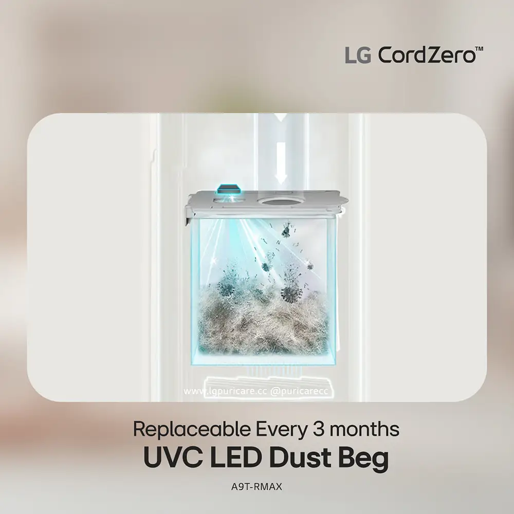 UVC LED Dust Beg